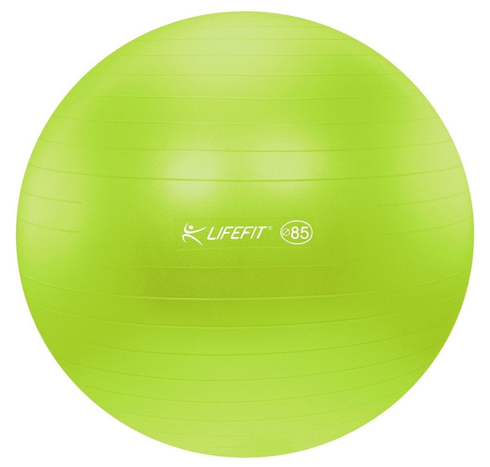 LIFEFIT Gymnastická lopta ANTI-BURST 85 cm zelená